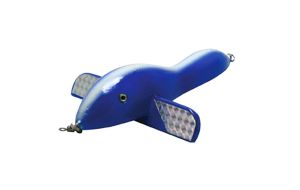 Aereoplanino traina Fly Lures BLU cm 20