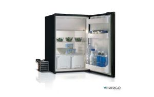Frigorifero 12/24 Volt Per Barca Vitrifrigo C130L Dark Motore Esterno