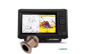 Ecoscandaglio Gps Garmin Echomap UHD2 72cv 010-02593-00 trasduttore passante