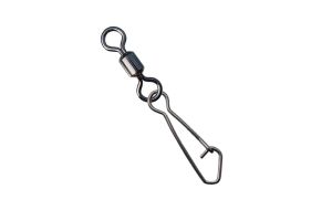 Girelle pesca roller con moschettone 12 pezzi