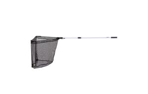 Guadino pesca pieghevole in alluminio rete mm 6x6