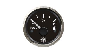 Indicatore livello carburante 10-180 e 240-33 Nero / Cromato