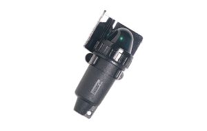 Luce di via a pile per barca e gommone verde 112,50°