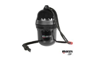 Contenitore Mares Egg ovale stagno a vite nero 