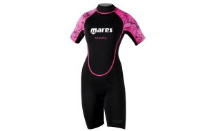 Mares Manta Lady muta Shorty in Neoprene 2,2 mm per subacquea e sport acquatici