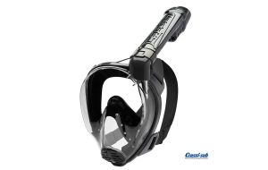 Maschera Full Face Cressi Sub Baron Black/Black M/L per Adulti