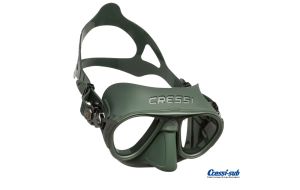 Maschera Cressi Sub Calibro Verde Anti Appannamento