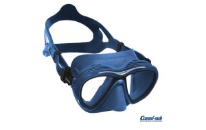 Maschera Cressi Sub Quantum Blu - Metal anti appannamento
