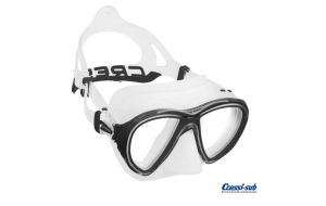 Maschera Cressi Sub Quantum Trasp-Nero anti appannamento