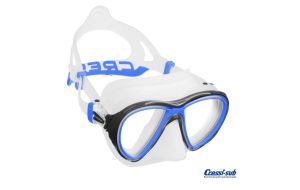 Maschera Cressi Sub Quantum Trasp-Blu anti appannamento
