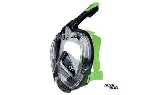 Maschera Seac Sub unica full-mask size l/xl colore nero-lime