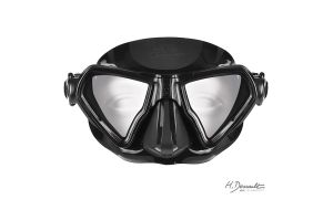 Maschera H.Dessault by C4 Element Black