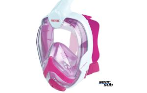 Maschera Full Face Seac Sub Magica S/M Pink Donne - Ragazzi