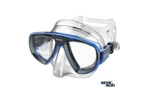 Maschera Seac Sub Extreme Trasparente - Blue in silicone