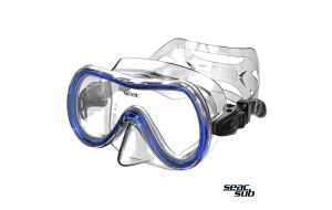 Maschera in silicone Seac Sub Salina MD BLU per bambini