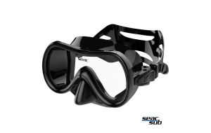 Maschera in silicone Seac Sub Salina MD NERA per bambini