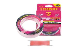 Monofilo Trabucco fluorocarbon FC403 Pink Saltwater