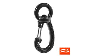 Moschettone in Nylon C4 con girella mm 80