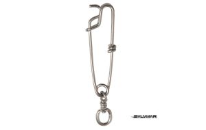 Moschettone con girella Salvimar 100 mm filo Ø 3,0 mm max 150 Kg