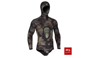 Giacca muta C4 Camo Skin Med neoprene 5 mm