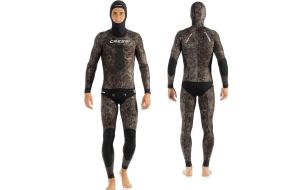 Muta Cressi Sub Tracina 5mm Mimetica Opencell per Apnea