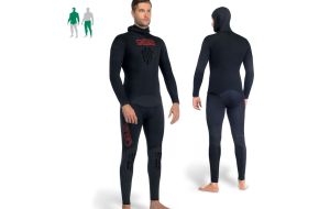 Omer Black Sea Muta Sub Neoprene 3mm Bifoderata Taglia 6 *Fine Serie*