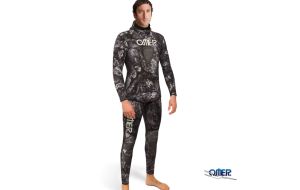 Muta mimetica Omer BlackStone neoprene 1,7 mm bifoderata