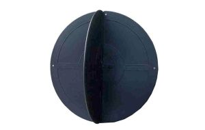 Pallone di segnalazione nero con Ø di mm 300