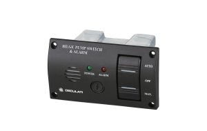 Pannello di controllo per pompe di sentina con allarme