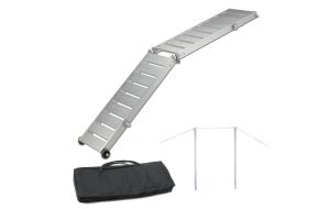 passerella barca con borsa e corrimano