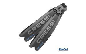 Pinne apnea Cressi Sub Gara Turbo Impulse Nera