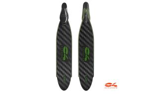 Pinne in carbonio C4 Carbon L-1090 PESCA scarpa 200 Azione 25 