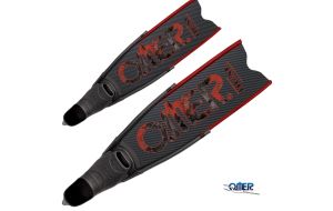 Omer Stingray Dual carbon pinne lunghe in carbonio per pesca subacquea e apnea