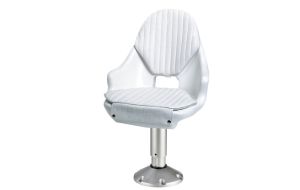 Sedile per barca ammortizzato altezza regolabile cm 50 a 63