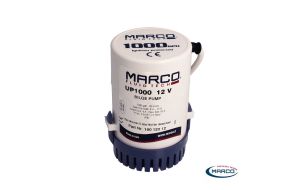 Marco UP1000 12v 63L/min Pompa ad immersione per sentina barca