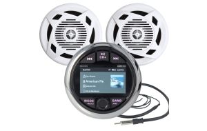 Radio nautica Marine tech MS-50RV con casse e antenna 