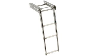 Scaletta a scomparsa per Plancetta 3 Gradini 88 cm 