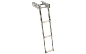 Scaletta a scomparsa per Plancetta 3 Gradini 88 cm Stretta