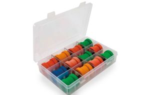 Avvolgilenza per Calamenti Cilindrici Set 12 Pezzi con Scatola