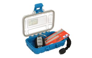 Scatola stagna Lalizas Sea Shell cm 13x10x40 Blu