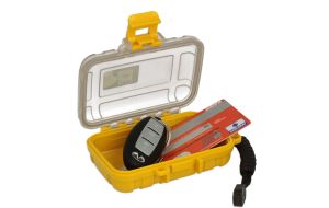 Scatola stagna Lalizas Sea Shell cm 13x10x40 Giallo