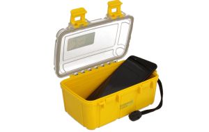 Scatola stagna Lalizas Sea Shell cm 18x12x75 Giallo