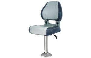 Sedile per Barca ammortizzato Scirocco Grigio Altezza regolabile