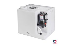 Serbatoio acqua 56 litri con pompa autoclave 12 volt