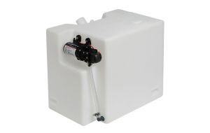 Serbatoio per acqua 32 litri con pompa autoclave a 12 volt barca camper