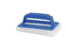 Spazzola abrasiva con impugnatura per carena