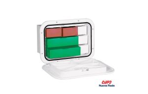 Sportello cassettiera barca piccolo serie top 375x270 mm