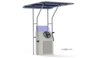 T-TOP in Alluminio Ø 32 mm Per Barca Misura 2