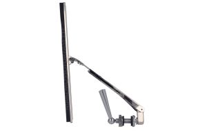 Tergicristallo Manuale in Ottone Cromato e Inox per Barche