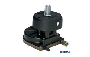 Timoneria Ultraflex T67 Coprimozzo Nero per cavo M58